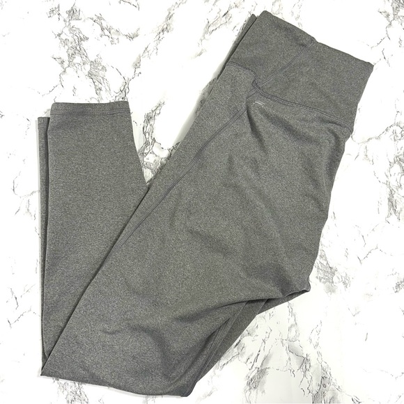 Fabletics Heathered Gray Leggings - Picture 2 of 10